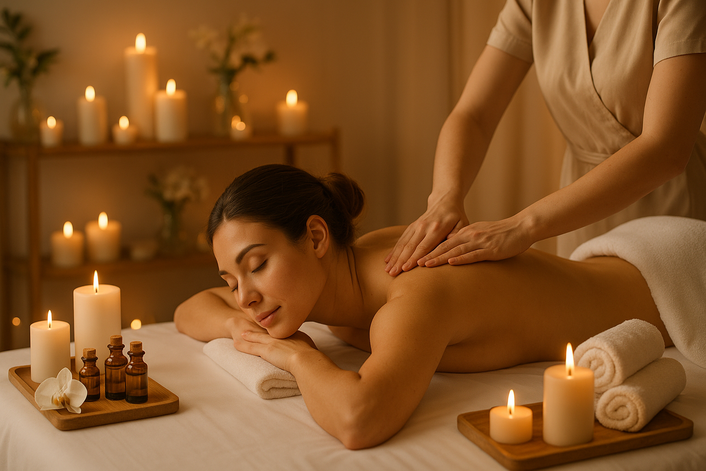 massaggio donna rilassante