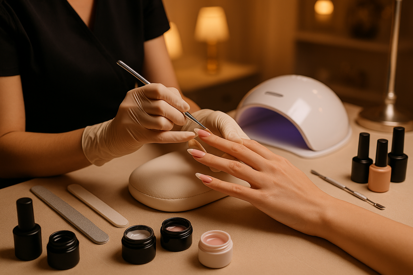 ricostruzione unghie donna